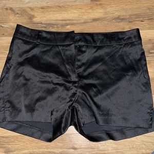 Black short shorts